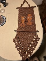 70’s Macrame Owl Wall Art 5ft By 2ft - $37.62