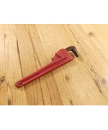 Hand Held Bottle Opener Cast Iron Pipe Wrench Red Beer Pop Soda Bar Hand... - $275.37 MXN