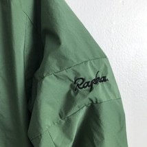 Rapha Coach Jacket M Green Insulated Fleece Snap Fleece Liner Windbreaker - £92.45 GBP