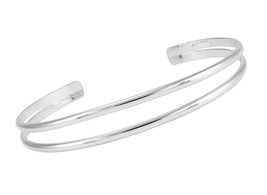 Silpada &#39;Make It a Double&#39; Cuff Bangle Bracelet in - $375.56 CAD