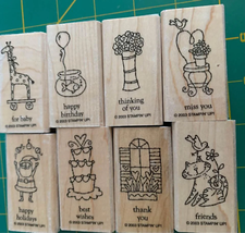 Stampin up Little Hero’s Rubber Stamp Set - £6.96 GBP
