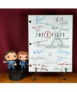The X-Files Script- Squeeze &amp; Tooms- Signed- Autograph Reprints- 2 in 1 - $34.11 CAD