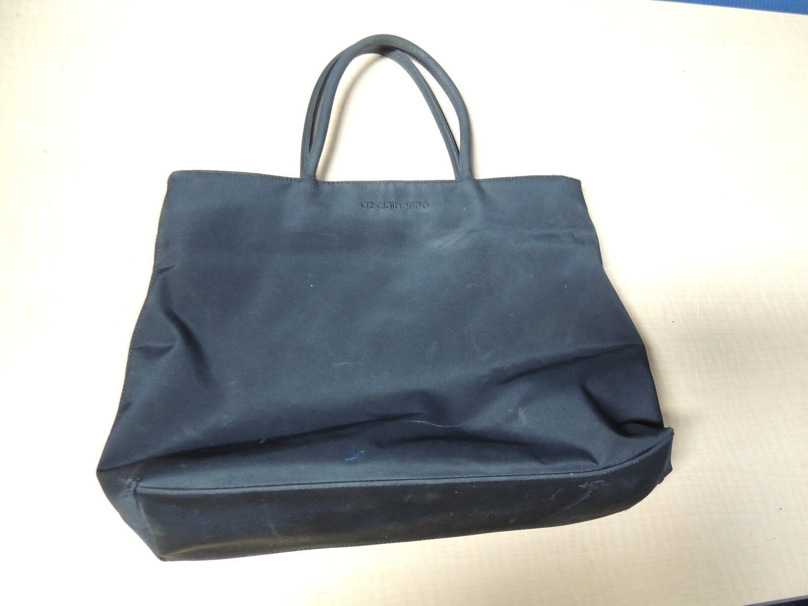 Liz Claiborne Women&#39;s Purse/Handbag RN 70272 100% Polyester Black 50612 - $12.01