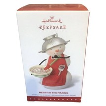 2015 Limited Edition Hallmark Keepsake Ornament Snowman Merry In The Making - $186.35 MXN