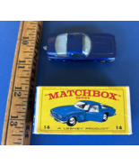 Matchbox Lesney #14 ISO Grifo with Original Box - $68.31