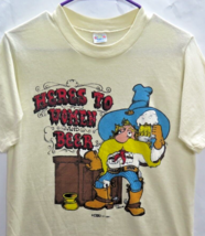 Vtg 70s 1977 Crazy Shirts Hawaii Cheers Women Beer Cowboy Western T Shirt Usa - £189.80 GBP