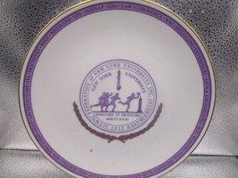 NYU alumni federation 1985 collector plate 60th year of the federation - £34.83 GBP