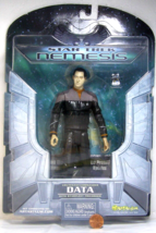 Art Asylum Action Figure Star Trek Nemesis Data with Tricorder 2002 China SDW - £11.97 GBP