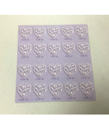 U.S. #4151a Wedding Heart Booklet 20 - 41 cent Stamps Mint NH 2007 - $264.54 MXN