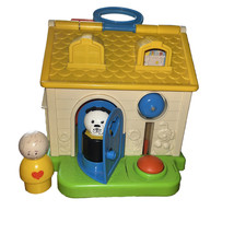 Fisher Price house #136 from 1984 Included is House , Person &amp; Dog Working - $14.85