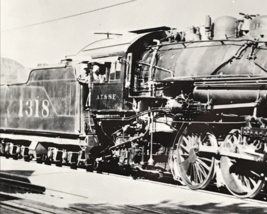 Atchison Topeka &amp; Santa Fe Railway Railroad ATSF #1318 4-6-2 Locomotive Photo - £11.00 GBP