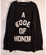 Honor The Gift Mens Code of Honor Sweater Black 2XL - $182.79 CAD
