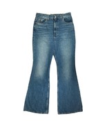 Levis Premium 29 x 32 70&#39;s High Rise Flare Jeans At the Ready Blue 11.5&quot;... - £47.17 GBP