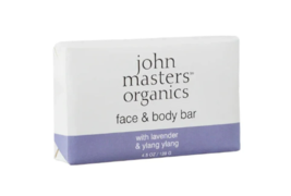 John Masters Organics Face &amp; Body Bar, Lavender &amp;Ylang Ylang 4.5oz X 2 pcs Fresh - £13.44 GBP