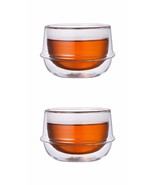 Double-Walled Kinto KRONOS Tea Glass -Temperature, Condensation Control ... - £27.23 GBP