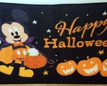 Disney Halloween Mickey Mouse Vampire Happy Halloween Accent Rug 20x32 P... - $18.99