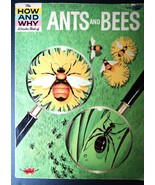 Vtg How &amp; Why Wonder Book of Ants and Bees Vintage 1963 Ronald N. Rood - $14.99