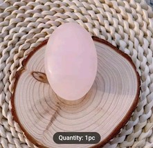 One Piece Natural Pink Calcite Polished Palm Stone - $11.87