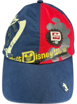 Walt Disney World 40th Anniversary Blue/Red Strapback Adult Hat 40 years... - $23.73