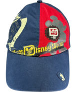 Walt Disney World 40th Anniversary Blue/Red Strapback Adult Hat 40 years... - $23.73