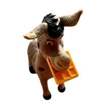 Shrek McDonald&#39;s Happy Meal Toy  Collectable Donkey with Waffle Figurine - $9.64 CAD