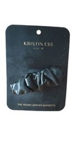 Kristin Ess Women&#39;s Hair The Vegan Leather Barrette (Hair Half-Up Or Low Pony) - £7.40 GBP
