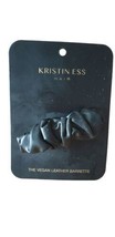 Kristin Ess Women&#39;s Hair The Vegan Leather Barrette (Hair Half-Up Or Low... - $12.95 CAD