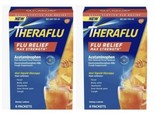 (2) Theraflu Max Strength Flu Relief Packets 6 Ct Each Honey Lemon 2/25 ... - £17.90 GBP