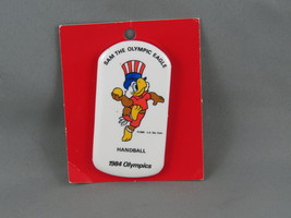 Vintage Olympic Event Pin - Handball Los Angeles 1984 - Screened Pin (NOC) - £14.94 GBP