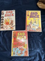 RARE! Sad Sack, Loved By Millions Issues #223, 271, 278 Comic Books Baker, 1982) - £0.78 GBP
