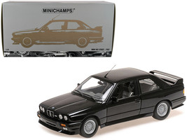 1987 BMW M3 Street Black Metallic 1/18 Diecast Model Car by Minichamps - $247.48