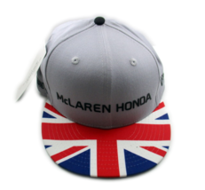 Mclaren Honda FORMULA1,ALONSO &amp; Vandoorne Special Edition, Great Britain Cap S/M - £27.96 GBP
