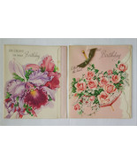 2 Vintage Munson Birthday Cards 1940&#39;s in VG/FN Cond Art By: Rose Kerr - $187.39 MXN