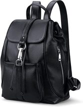 FR Fashion Co. 14&quot; Genuine Leather Backpack - £105.87 GBP