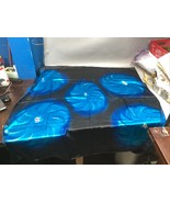 Blue Floral Silk Women’s Scarf Wrap Shawl - 45x43” - €12,78 EUR