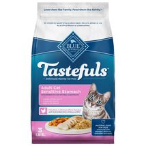 Blue Buffalo Tastefuls Adult Dry Cat Food Sensitive Stomach Formula, Mad... - $53.07
