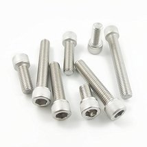 Bluemoona 5 Pcs - 304 M12 Metric Thread Stainless Steel Button Head Hex ... - $9.55