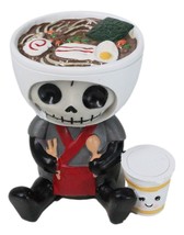 Furrybones Ramon Japanese Ramen Bowl Master Chef Skeleton Furry Bones Fi... - $15.99