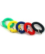 Pencil Grip Wrist Coil 72 Assorted Colors ( Solid Red Green Black or Blu... - £55.07 GBP