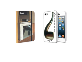Bundle- 2 Assorted Rene Magritte Notebook and Iphone V holder - £15.40 GBP