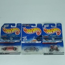 Lot of 3 Hot Wheels First Editions Scooter Lakester Express Lane NEW Die... - $23.75