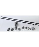 Signature Hardware 436272 Beaded Iron Cremone Bolt for 6&#39; Windows - Anti... - $141.13 CAD