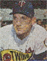 Amazing Minnesota Twins Harmon Killebrew Montage Mosaic - $11.51