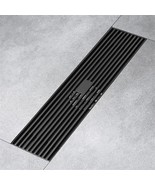 Cascada 12&quot; Linear Drain Stainless Steel Floor Drain Rectangular Shower ... - $188.05