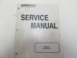 Quicksilver Marino Remoto Controlli Servizio Manuale 90-814705R1 Fabbrica OEM - £27.96 GBP