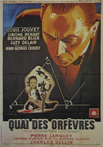 Quai des Orfevres (French) - 1947 - Movie Poster - Framed Picture 11 x 14 - $32.50