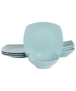 Gibson Home Zen Buffetware 8 Piece Fine Ceramic Dinnerware Set In Matte ... - £60.96 GBP