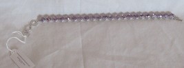 Park Lane Limited Edition Silver Hexagonal Honeycomb Iris Bracelet 7"+1" - $126.18