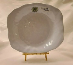 Michel Design Works Serveware WHITE ON WHITE Melamine Pasta Serving Bowl... - $35.99