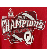 OU T Shirt Big 12 Conference Champions Dr Pepper Y2K Oklahoma Sooners Me... - $871.68 MXN